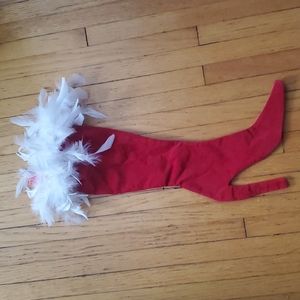 New Sexy Christmas high heel stocking
